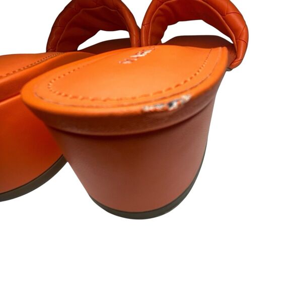 Marc Fisher Braided Heels- Orange - Size 9 M -Fast Shipping - Picture 13 of 16